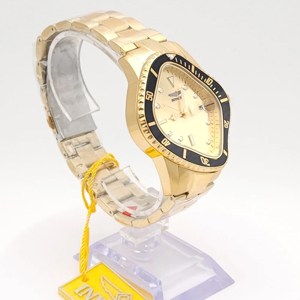 Invicta Artist Surreal 51005 Men's Watch 40mm Gold Tone Gold Dial Quartz